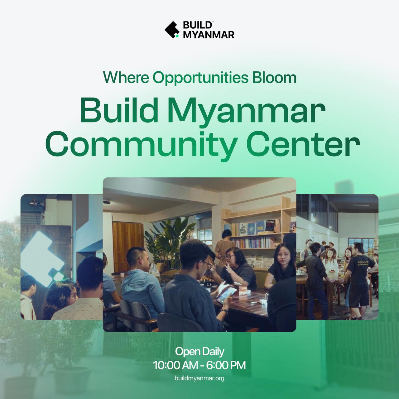 A Look Inside Myanmar's First Community Centers